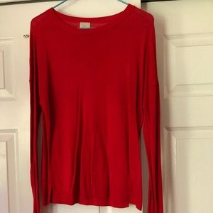 Lightweight Red Sweater